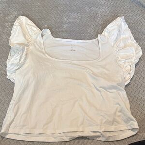 a new day Ruffle sleeves top